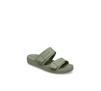 Crocs Brooklyn Buckle Low Sandal In Green Green