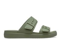 Crocs Brooklyn Buckle Low Sandal In Green Green