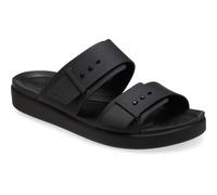 Crocs Brooklyn Buckle Women's Black Sandals UK 7
