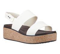 Crocs Brooklyn Cork Synthetic Women's Chalk Sandals UK 7