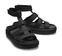 Crocs Brooklyn Luxe Gladiator, Black/Black, 5 UK