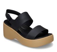 Crocs Brooklyn Sky Sandal BLACK CASHEW SIZE 4