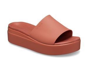 Crocs Brooklyn Slide Thermoplastic Women's Spice Slides New