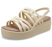 Crocs Brooklyn Strappy LowWdg Bone Bone