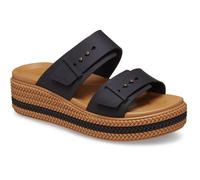 Crocs Women Sandal,Brooklyn Woven Buckle,Black,5 UK Women