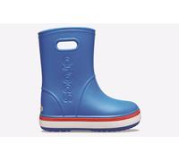 Crocs Childrens Unisex Crocband Rainboot Pull On Wellington - Blue Mixed Material - Size UK 7 Infant