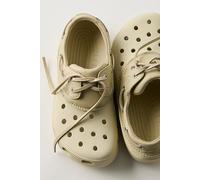 Crocs Classic Boat Shoes Shoe at Free People in Bone Moth, Size: US 9 - female