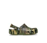 Crocs Unisex Kids Clog, Classic Camouflage Clog, Army Green/Multi, 11 UK Child