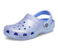 Crocs Unisex-Adult Classic Sparkly Clog | Metallic and Glitter Shoes, Moon Jelly, 11 UK Men / 13 UK Women