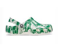 Crocs Classic Clog Graphics Kids | Slip On Shoes | Green Ivy | UK Size 11
