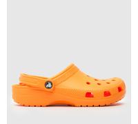 Crocs Classic Clog Sandals in Orange UK 4 (EU 37)