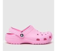 Crocs 10001-6WY CLASSIC Womens Clogs Pink Tweed - UK 7