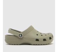 Crocs Classic Clog Sandals in Taupe UK 6