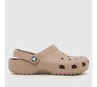 Crocs Classic Clog Sandals in Taupe UK 7 (EU 40)