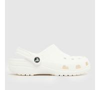 Crocs Unisex Classic Clogs White Size 6 UK Men/ 7 UK Women