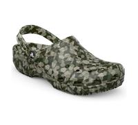 Crocs Classic Confetti Eva Men's Army Green Clogs UK 7
