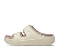 Crocs Cream Classic Cozzzy Sandals Cream