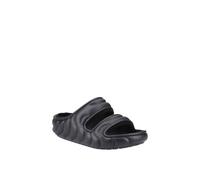 Crocs Classic Cozzzy Overpuff Sandal In Black Black 3