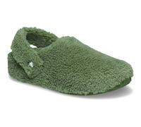 (, ) Crocs Classic Cozzzy Polyester Army Green Slippers