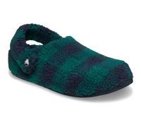 Crocs Classic Cozzzy Polyester Men's Hosta/Navy Slippers - UK 9 / EU 43-44 / US M10W12