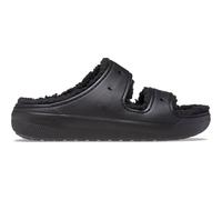 Crocs Unisex Classic Cozzzy Sandal Slide, Black/Black, 4 UK