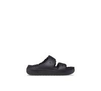 Crocs Classic Cozzzy Sandal In Black Black 5