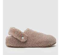 Crocs Classic Cozzzy Slippers in Beige UK 9 (EU 44)