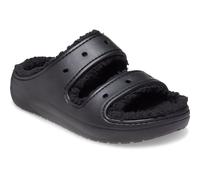 Crocs 207446-060 CLASSIC COZZZY Unisex Sliders Black - Men's UK 4 / Women's UK 5