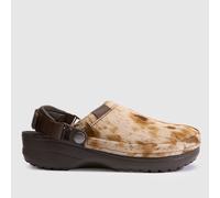 Crocs Classic Crafted Hair-on Clog Sandals in Print UK 4 (EU 37)