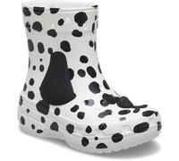 Crocs Classic Dalmatian Eva White/Black Wellington Boots UK 4