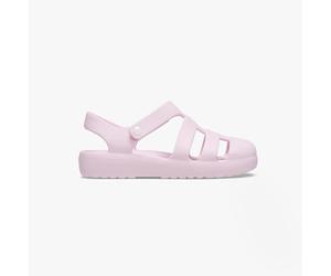 Crocs CLASSIC FISHERMAN Girls Sandals Pink Milk - UK 4 (Older Kids)