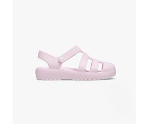 Crocs CLASSIC FISHERMAN Girls Sandals Pink Milk - UK 5 (Older Kids)
