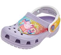 Crocs Boy's Unisex Kids Classic FL IAM Peppa Pig Clog T, Lavender, 4 UK Child