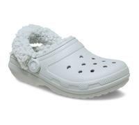 Crocs Classic Fleece Lined Thermoplastic Mens Atmosphere Clogs - White - Size UK 9