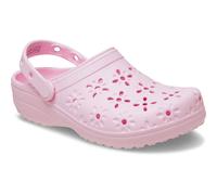 Crocs Classic Floral Cut Out Clogs