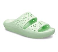 Crocs Classic Floral Cut Out Slides