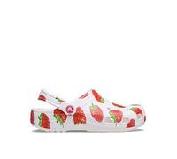 Classic Graphic Clog Crocs White 3