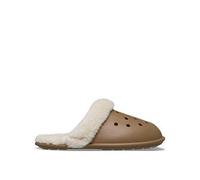 Crocs Classic Fuzz Scuff, Brown, Size 8, Women Brown