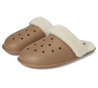 Crocs | Unisex | Classic Fuzz Scuff | Slippers | Sepia | W7/M6