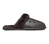 Crocs | Unisex | Classic Fuzz Scuff | Slippers | Dark Cocoa | W8/M7