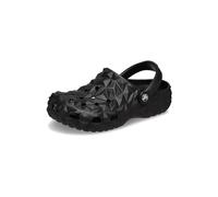 Crocs Classic Geometric Cloq Knit Clog, Black, 4.5/5.5 UK, 209563