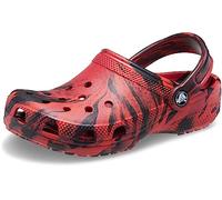 Crocs Classic Glitter Clog, Pepper / Black, 13 Little Kid