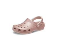 Crocs Classic Glitter Synthetic Quartz Clogs UK 7