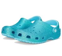 Crocs Classic Glitter Clog, Tinted Glass, 29 EU