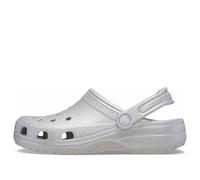 Crocs Classic Glitter Clogs 'Silver' 205942-0IC 9