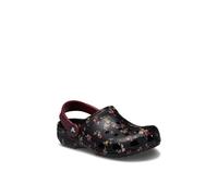 Crocs Classic Graphic Synthetic Black/Multi Clogs UK 1