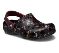 Crocs Classic Graphic Thermoplastic Kid's Black/Multi Clogs