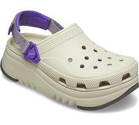 Crocs Classic Hiker Xscape Clog, Bone/Neon Purple, 9 UK Men / 11 UK Women