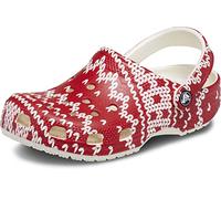 Crocs Classic Holiday Sweater Clog Multi Size 8 UK Men/ 9 UK Women