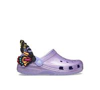 Crocs Unisex Kids Clog,Classic IAM Butterfly Clog T,Mystic Purple,4 UK Child